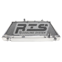 Radiateur Auto en Alliage d'Aluminium à 2 Rangées pour Honda Civic EP3 K20A Type-R Années 2001-2003