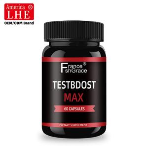 Suplemento Personalizado para Aumentar la Testosterona en Hombres, Energía Natural, Resistencia y Fuerza, Cápsulas Test Boost - Product Image 1