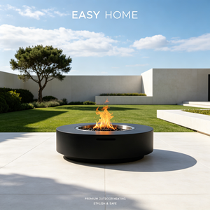 Brasero <span class=keywords><strong>de</strong></span> Leña <span class=keywords><strong>de</strong></span> Estilo Simple para Exteriores, Chimenea <span class=keywords><strong>de</strong></span> Jardín para Patio, Terraza, Relajación y Actividades Sociales - Product Image 6