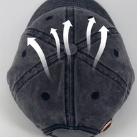Gorra de Béisbol Ajustable de Lona Lavada con Efecto Desgastado, Fabricada en Fábrica, Apta para Hombres y Mujeres, para Uso Casual y Deportivo