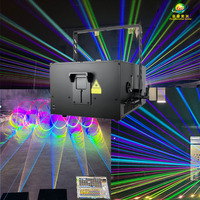 Nouveau projecteur laser de scène extérieur étanche IP65 RGB 80W Pro Sky Light 2026, faisceau laser longue portée, Pangolin FB4 ILDA