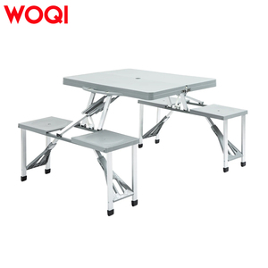WOQI 캠핑 접이식 야외 휴대용 테이블 세트 테이블 및 접이식 의자 테이블 세트 - Product Image 5