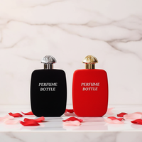Flacon de parfum atomiseur à pompe à sertir 30ML 50 100ml, flacon de parfum vide de luxe unique pour huile, avec flacon de parfum 50ml et boîte