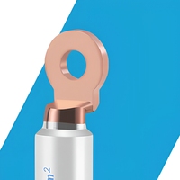 Borne à sertir DTL, bornier basse tension, bornes de câble de distribution électrique en cuivre et aluminium de haute qualité, CE