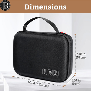 Estuche de viaje EVAHard de fábrica 2023 para cortapelos, soporte para suministros de peluquero para corte de pelo, bolsa de almacenamiento organizadora para recortadora - Product Image 2