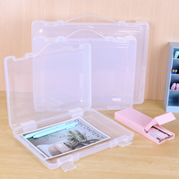 YUZMEI OEM ODM - Estuche para Documentos con Asa, Organizador de Archivos A5 A4, Carpeta, Caja de Almacenamiento de Cuero y Plástico, Organizador de Documentos de Oficina
