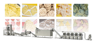 Machine à fabriquer des gâteaux de riz, machine à former des gâteaux de riz ronds, carrés, triangulaires, ligne de production - Product Image 2