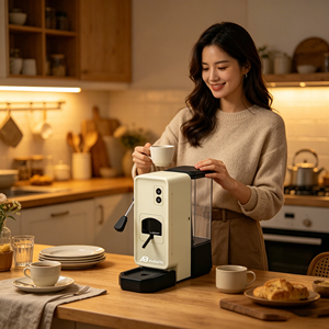 Nouvelle machine à café à capsules Abbolife, pompe 15 bars, 550W, avec design breveté tendance, système spécial de crème de café, prend en charge OEM et ODM - Product Image 6