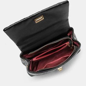 Bolso de Mano Chic, Regalo para Ella, Elegante Bolso Bandolera Pequeño con Correa Ajustable, Bolso de Hombro Bordado con Camelia para <span class=keywords><strong>Mujer</strong></span> - Product Image 3