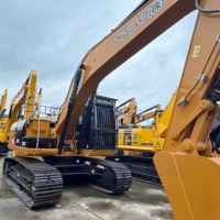 Excavatrice d'occasion CAT 320D2, pelleteuse de 20 tonnes, Caterpillar sur chenilles, pour la construction routière