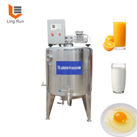 Pasteurisateur économique pour produits laitiers, yaourt, confiture, boissons, lait, cuve de pasteurisation en acier inoxydable 150L, machine de pasteurisation