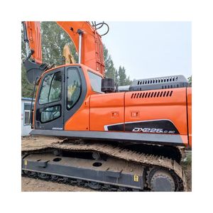 Excavadora de cadenas Doosan DX225LC-9C usada, 22 toneladas, motor DL06, cucharón de 1.05m³, excavadora hidráulica, maquinaria de construcción de segunda mano - Product Image 1