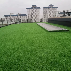 Césped Artificial Sintético, Alfombra Verde Realista para Uso en Exteriores - Product Image 2