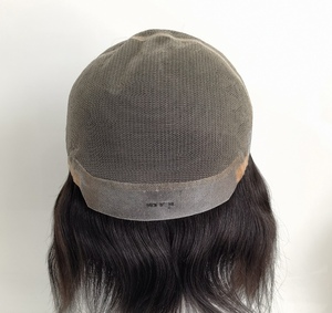 Pizzo svizzero <span class=keywords><strong>con</strong></span> testa Pul fatta <span class=keywords><strong>parrucca</strong></span> uomo - Product Image 2