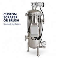 Filtro Autolimpiante de Lubricante, Sistema de Filtración de Líquido con Raspador Mecánico Automático para el Procesamiento de Aceite Industrial