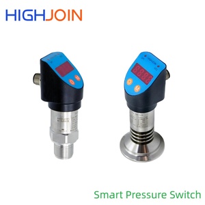 Controlador de Presión HIGHJOIN SS304 IP65 con Conexión de Abrazadera Roscada, Interruptor de Presión LED 4-20mA NPN con Relé para Control Industrial - Product Image 4