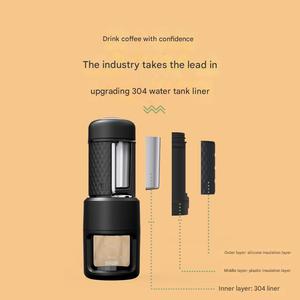 เครื่องชงกาแฟเอสเพรสโซแบบพกพา <span class=keywords><strong>STARESSO</strong></span> Stargrain รุ่นที่ 2 SP-200 ทำจากสแตนเลสสตีล ใช้แรงกดมือ  แบบแคปซูล คลาสสิก แรงดัน 15-20 บาร์ - Product Image 4