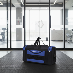 <span class=keywords><strong>Bolsa</strong></span> de Gimnasio Plegable y Transpirable con Cierre de Cordón, Anti-salpicaduras, de Tela Oxford, con Logotipo, para Viajes, Yoga, Capacidad de 20-35L - Product Image 2