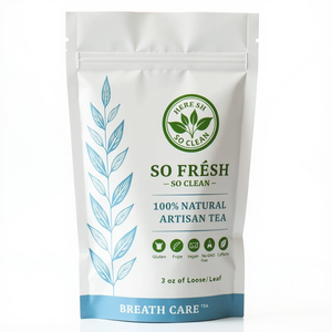 ทำให้ลมหายใจสดชื่นขึ้นอย่างเป็นธรรมชาติด้วยชาสมุนไพรที่สะอาดสดชื่นจะช่วยต่อสู้กับกลิ่นปากผ่านทางสุขภาพช่องปากและลำไส้ - Product Image 1