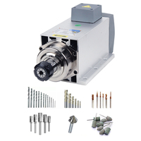 Broche à grande vitesse pour moteur CNC refroidissement par air 3.0KW fraisage forage broches électriques