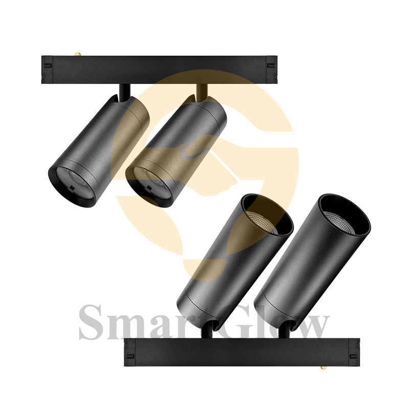 Lumière magnétique de tache de voie