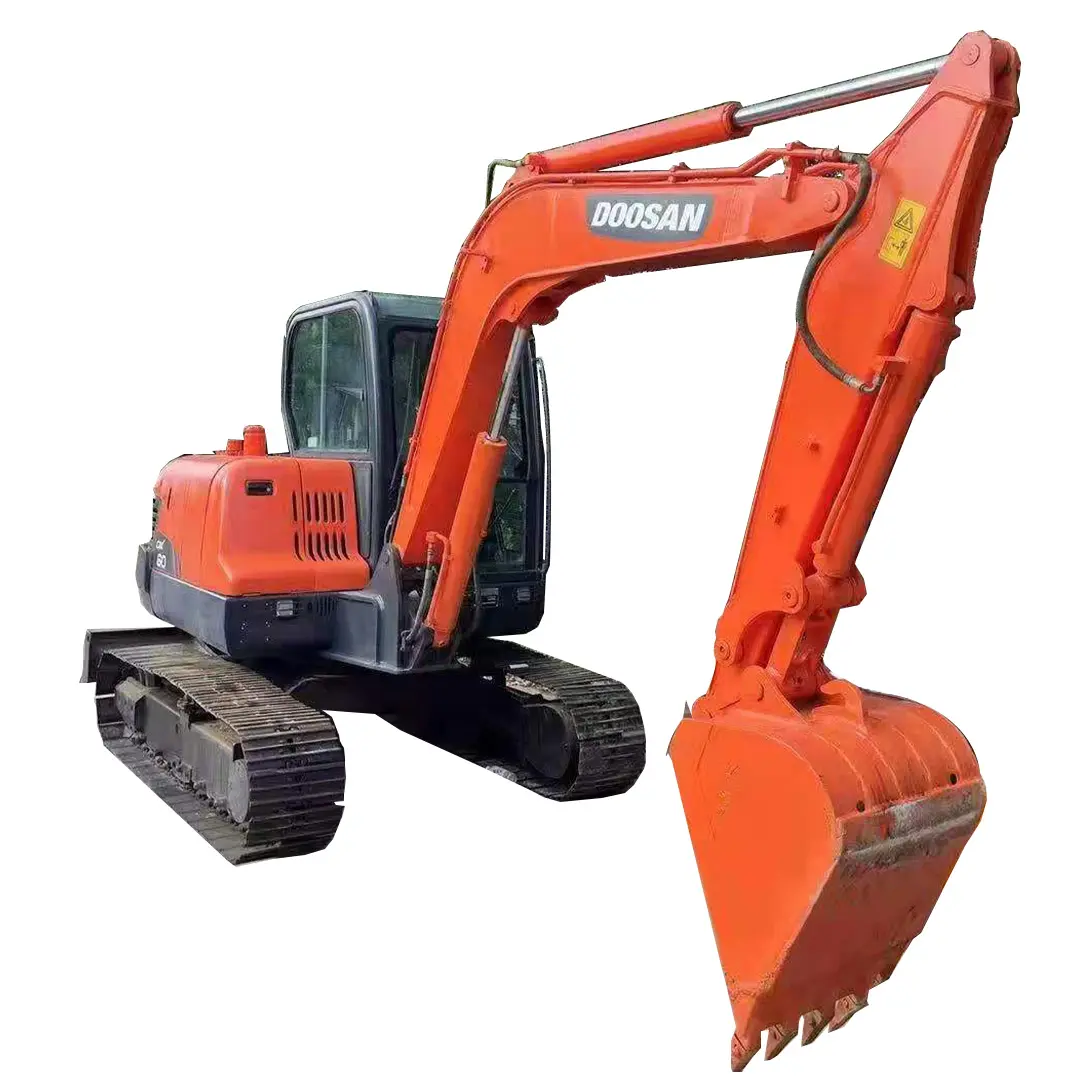 Goedkope Kleine Gebruikte 6ton Doosan Dx60 Hydraulische Mini Digger Crawler Mini Graafmachines Te Koop In China