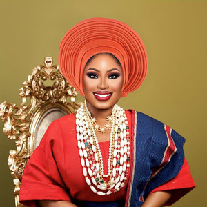 Vente en gros 2026 : Nouveaux foulards pour femmes, <span class=keywords><strong>bonnets</strong></span> nigérians Aso Oke personnalisés, mode taille unique, bandeaux africains pour femmes - Product Image 4