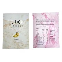 Lage MOQ Mini Kleine Kraft Papier Materiaal 3-zijdig verzegelde monsterzakjes zaadzakjes capsule verpakking sachet