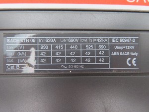 Nuevo y Original SACE X1 X1B06 PR331P para PLC, Amplia Experiencia Técnica con Solida Experiencia en Mantenimiento Industrial - Product Image 2