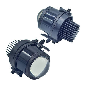 FANKAI Lente de Proyector Bi-Xenón LED de 2.5 Pulgadas, Lámpara Antiniebla de Aluminio con Luz Blanca/Amarilla/Verde Lima para Conversión de 6 Luces Altas/Bajas - Product Image 1