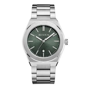 Relojes de Cuarzo para Hombre con Caja de Acero Inoxidable Personalizada OEM al por Mayor, Cristal de Zafiro - Product Image 3