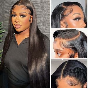 Glueless HD ren tóc giả tóc con người lụa thẳng 10-28 inch lớp cắt Tóc Giả số lượng lớn đặt hàng Bán buôn giá Giao hàng nhanh - Product Image 4