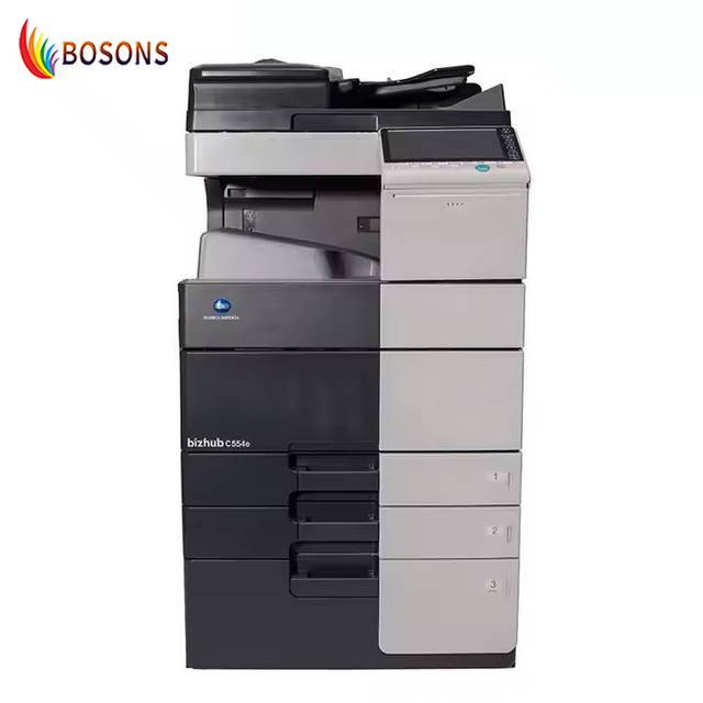 Original Used Konica Minolta Bizhub C554 PhotoCopier A3 Digital C554e Laser Multifunction Copier Machine