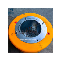 Pelampung Plastik 700*400MM untuk Pemantauan Kualitas Air, Pelampung Air Kolam Air Mancur