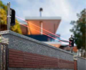 Su geçirmez 2-kirişler kızılötesi hareket dedektörü Alarm açık çift kirişler sensör fotoelektrik kızılötesi kirişler bariyer sensör dedektörü - Product Image 5