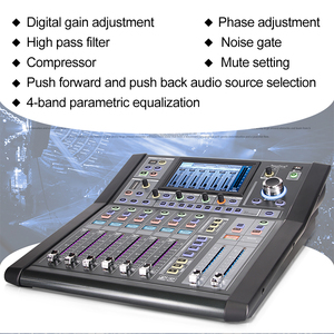 สินค้ามาใหม่ โรงงานผลิตโดยตรง มิกเซอร์เสียงดิจิตอลระดับมืออาชีพ 18 ช่องสัญญาณ สำหรับดีเจ รุ่น MD16 - Product Image 3