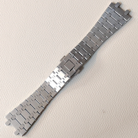 Luxus uhr Modifikation Zubehör 26mm Metall Uhrengehäuse Edelstahl Massiv armband Armband Für AP