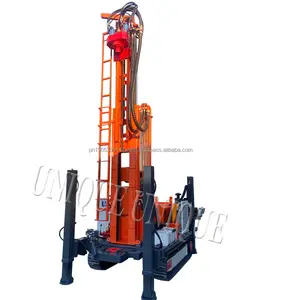 300m 400m 500m Pneumatic Water Well Drilling Rig Machine For Sale