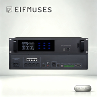 Unité centrale de système de conférence audiovisuel avec fonction vidéo, microphone de salle de conférence, système de discussion pour hôte de conférence