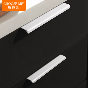 Choose Me Modern Minimalist Aluminum Cabinet Drawer Handle Bar Easy Installation Wardrobe Furniture Handle - Product Image 1