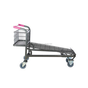 Складная четырехколесная стальная Тележка для покупок, 500 кг - Product Image 2