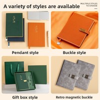 Carnet de notes professionnel MCX DY-999 A5/A6, coffret cadeau, agenda épaissi, multi-styles, impression UV haute valeur, papier Dowling imitation cuir