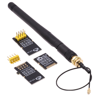 GT-24 2.4G 1100 Meter NRF24L01+PA+LNA Modul Transceiver Nirkabel Mendukung Papan 51 STM8 STM32 untuk Jaringan Komunikasi