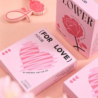 Pendentif d'aromathérapie pour voiture en forme de cœur rose mignon, cadeau idéal pour la Saint-Valentin, ornement parfumé longue durée
