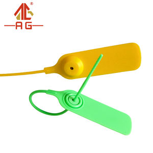 AG K002 nakliye güvenlik plastik mühürler ile seri numarası sızdırmazlık şeridi plastik mühür tedarikçisi - Product Image 6