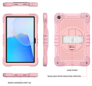 เคสแท็บเล็ตกันกระแทกสำหรับหัวเว่ย เมทแพด เอสอี/ซี 5 อี 10.4 นิ้วฝาครอบขาตั้งแบบไฮบริดพร้อมสายสะพายไหล่ - Product Image 3