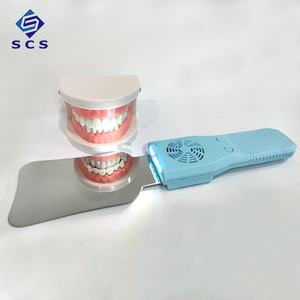 Specchio della clinica ortodontica in acciaio inossidabile con luce a LED manuale di alimentazione Anti-appannamento per la fotografia intraorale riflettori - Product Image 1