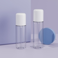 KAIGE en stock – Flacon pompe vaporisateur à brume fine 100ML 120ML en PET transparent pour cosmétiques, tonique visage et soins corporels