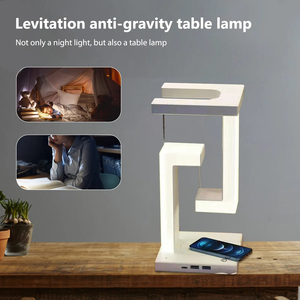 Novelty Floating <b>Lamp</b> with 10 W Detachable <b>Wireless</b> Charger Decorative Light for Bedroom/office - Product Image 3