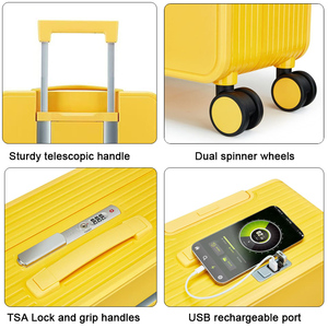 Bolsa <span class=keywords><strong>de</strong></span> lujo impresa personalizada, equipaje <span class=keywords><strong>de</strong></span> poliéster duradero, aleación <span class=keywords><strong>de</strong></span> aluminio moderna TSA para viajes <span class=keywords><strong>de</strong></span> negocios, <span class=keywords><strong>Maleta</strong></span> <span class=keywords><strong>de</strong></span> tamaño <span class=keywords><strong>de</strong></span> <span class=keywords><strong>cabina</strong></span> - Product Image 2